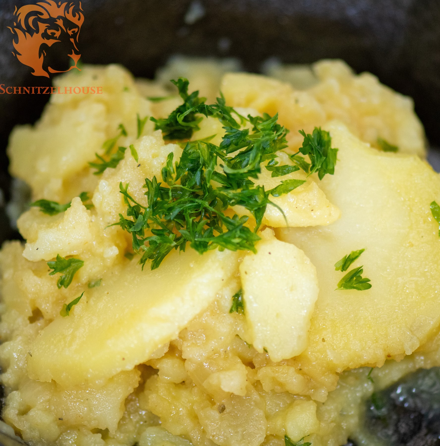 German Potato Salad from Old Leo’s Schnitzelhouse